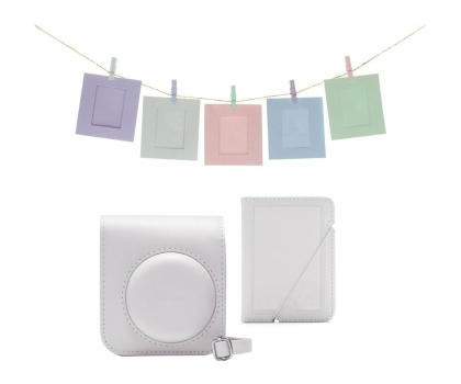 Akcesoria Foto Fujifilm Instax Mini 12 biały zestaw akcesoriów